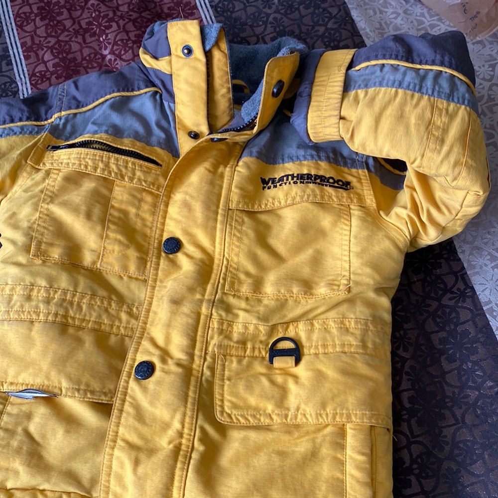 Nice weatherproof jacket for your toddler